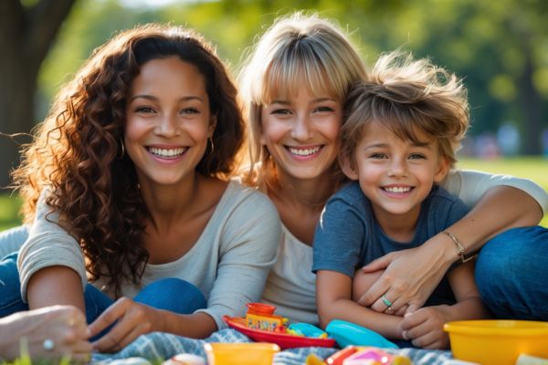 Boa Relação Entre Mãe e Madrasta Ajuda Filho a Superar Divórcio dos Pais